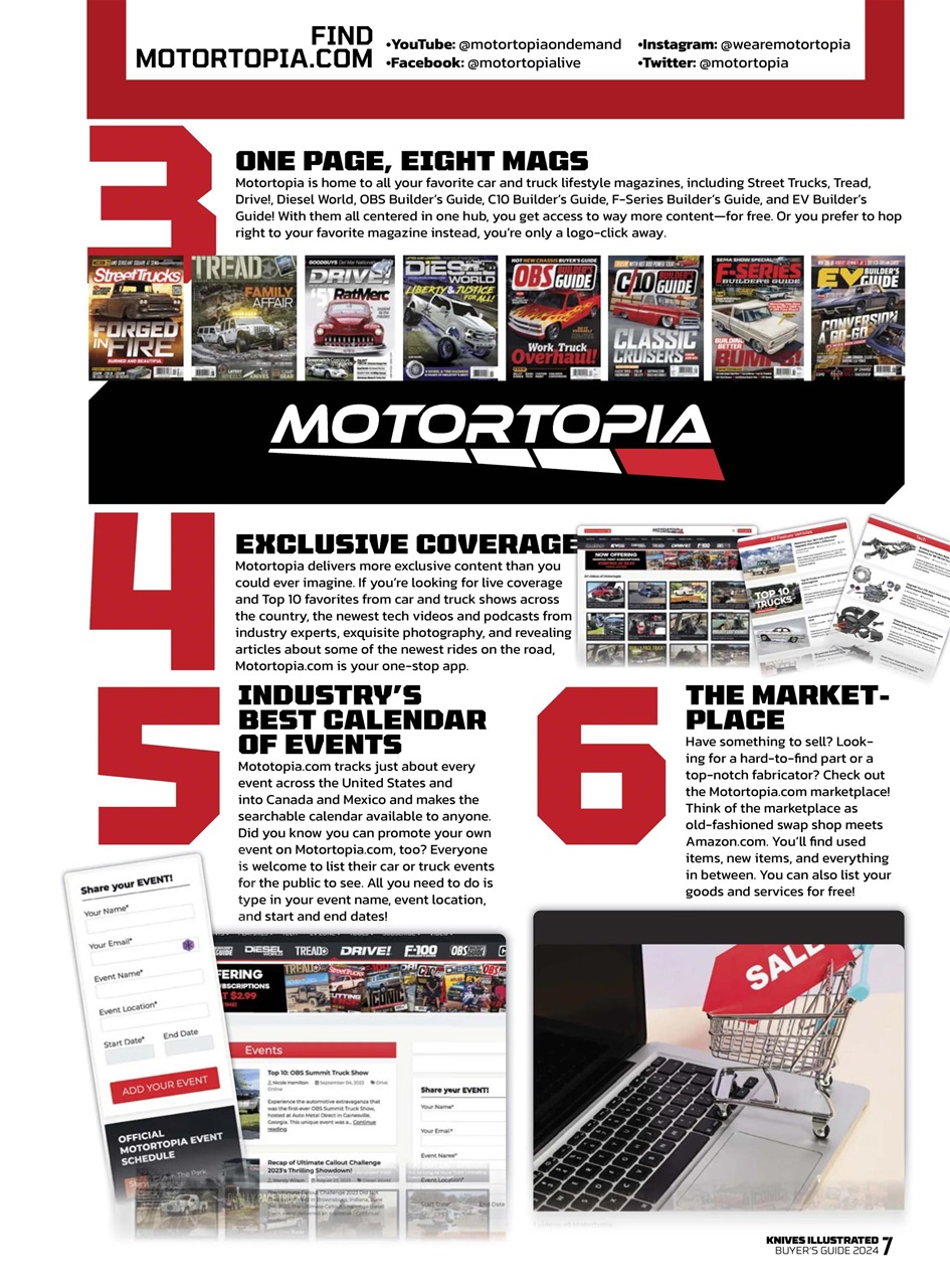 Knives Illustrated Preview Pages