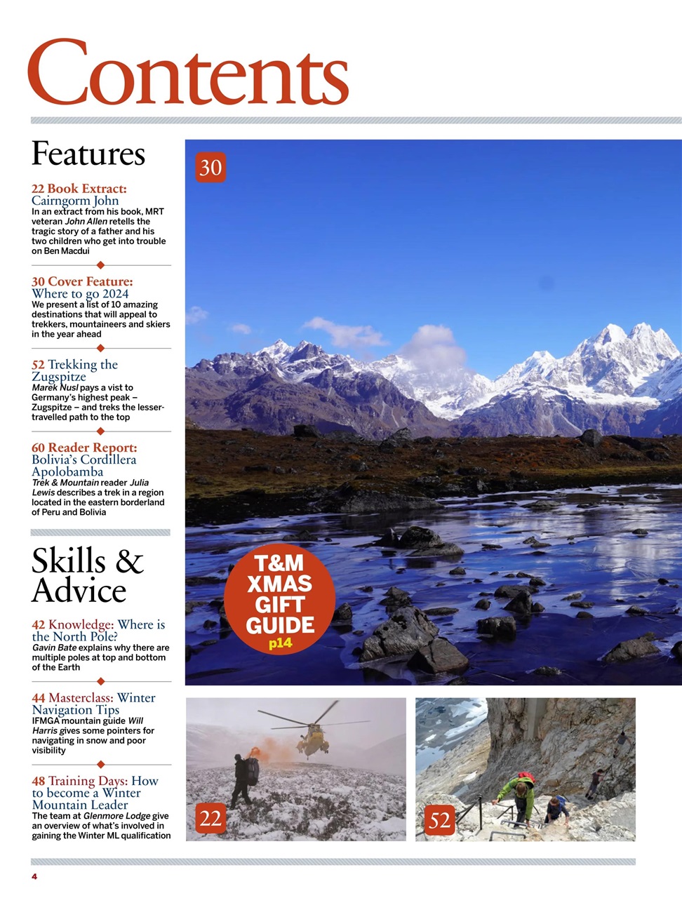 Trek & Mountain Magazine Preview Pages