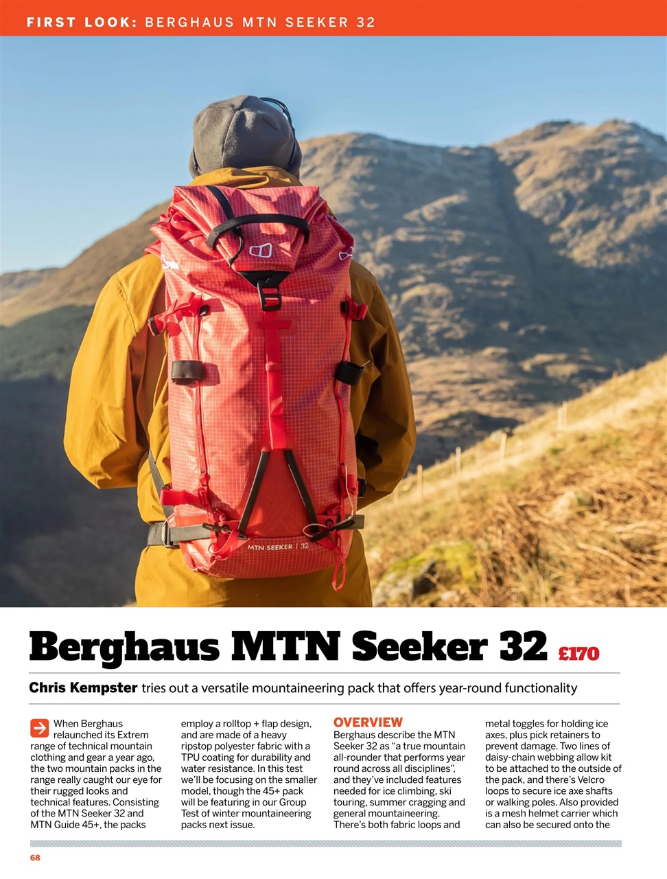 Trek & Mountain Magazine Preview Pages