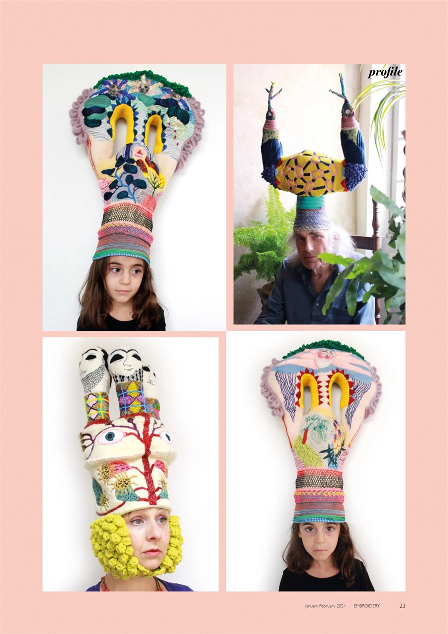 Embroidery Magazine Preview Pages