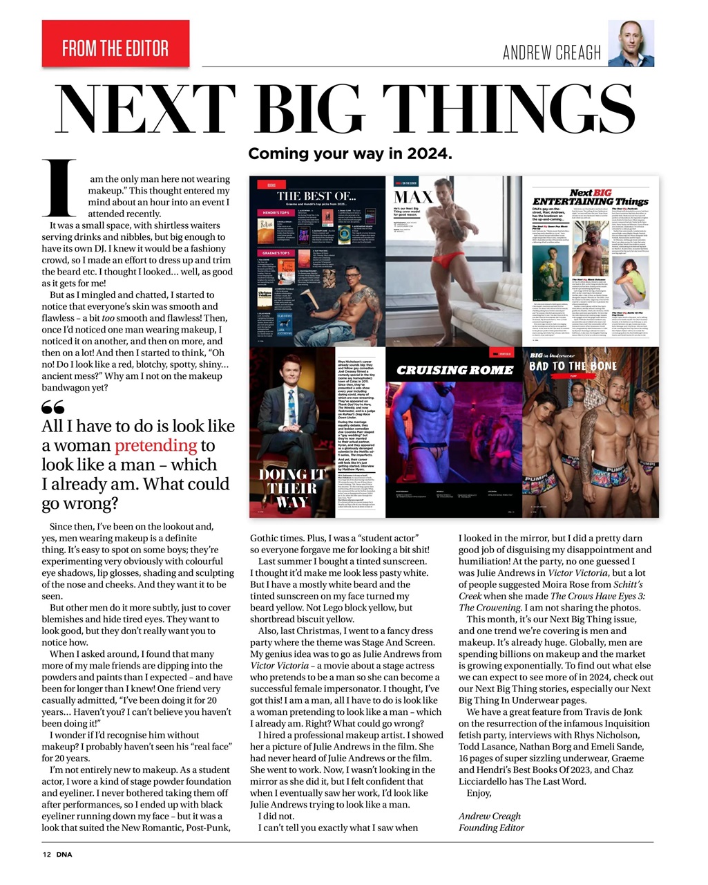 DNA Magazine Preview Pages