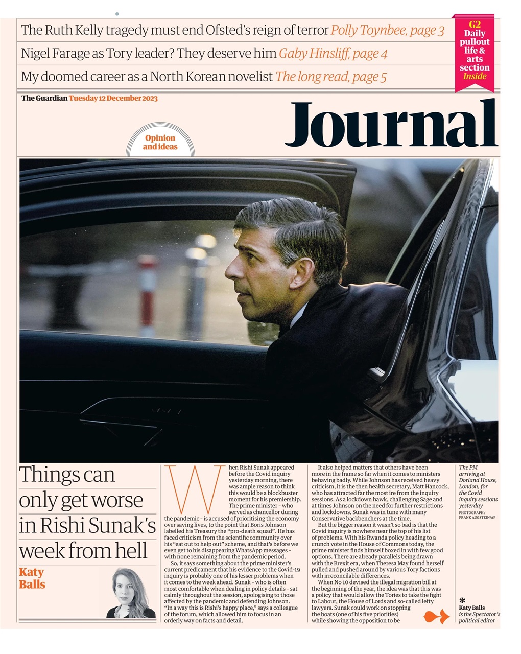The Guardian Newspaper Preview Pages