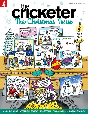 The Cricketer Magazine issue January 2024
