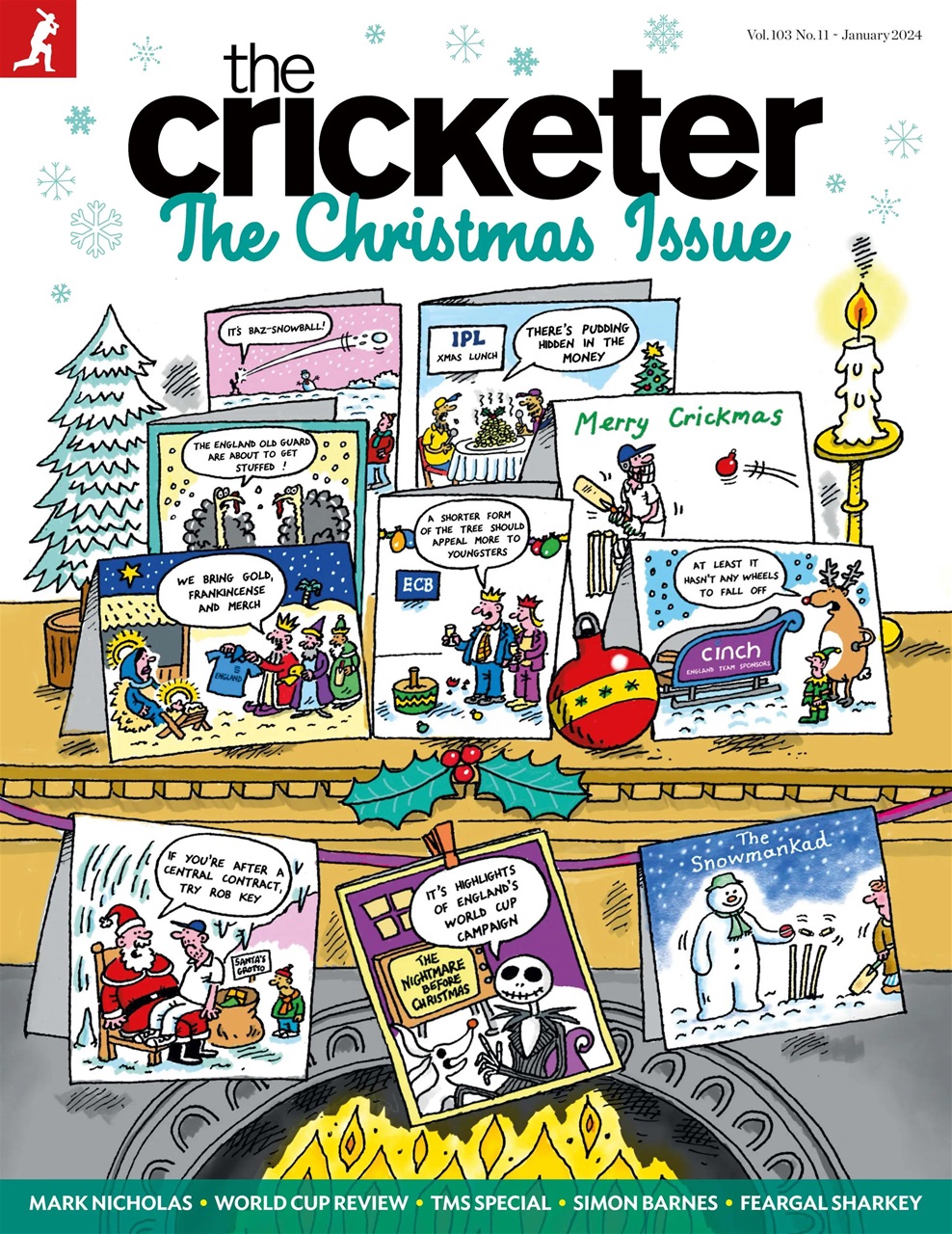 The Cricketer Magazine Preview Pages