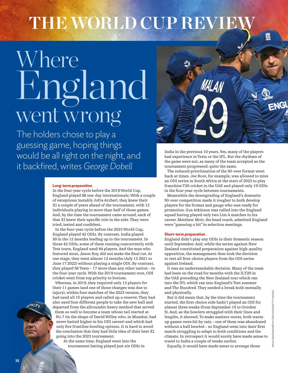 The Cricketer Magazine Preview Pages