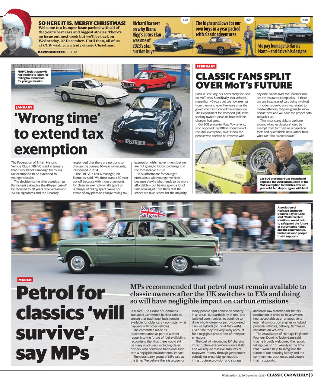 Classic Car Weekly Preview Pages