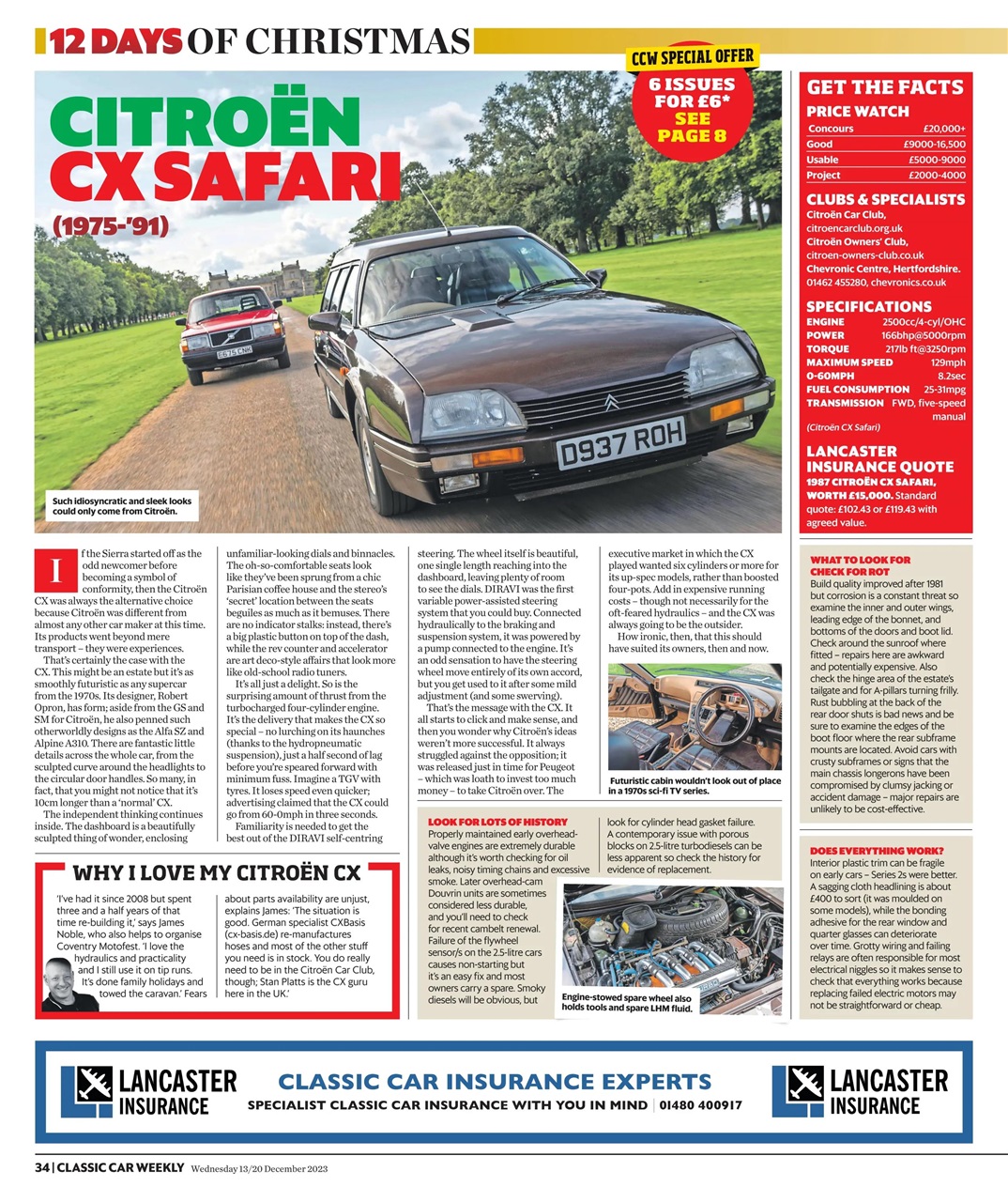 Classic Car Weekly Preview Pages