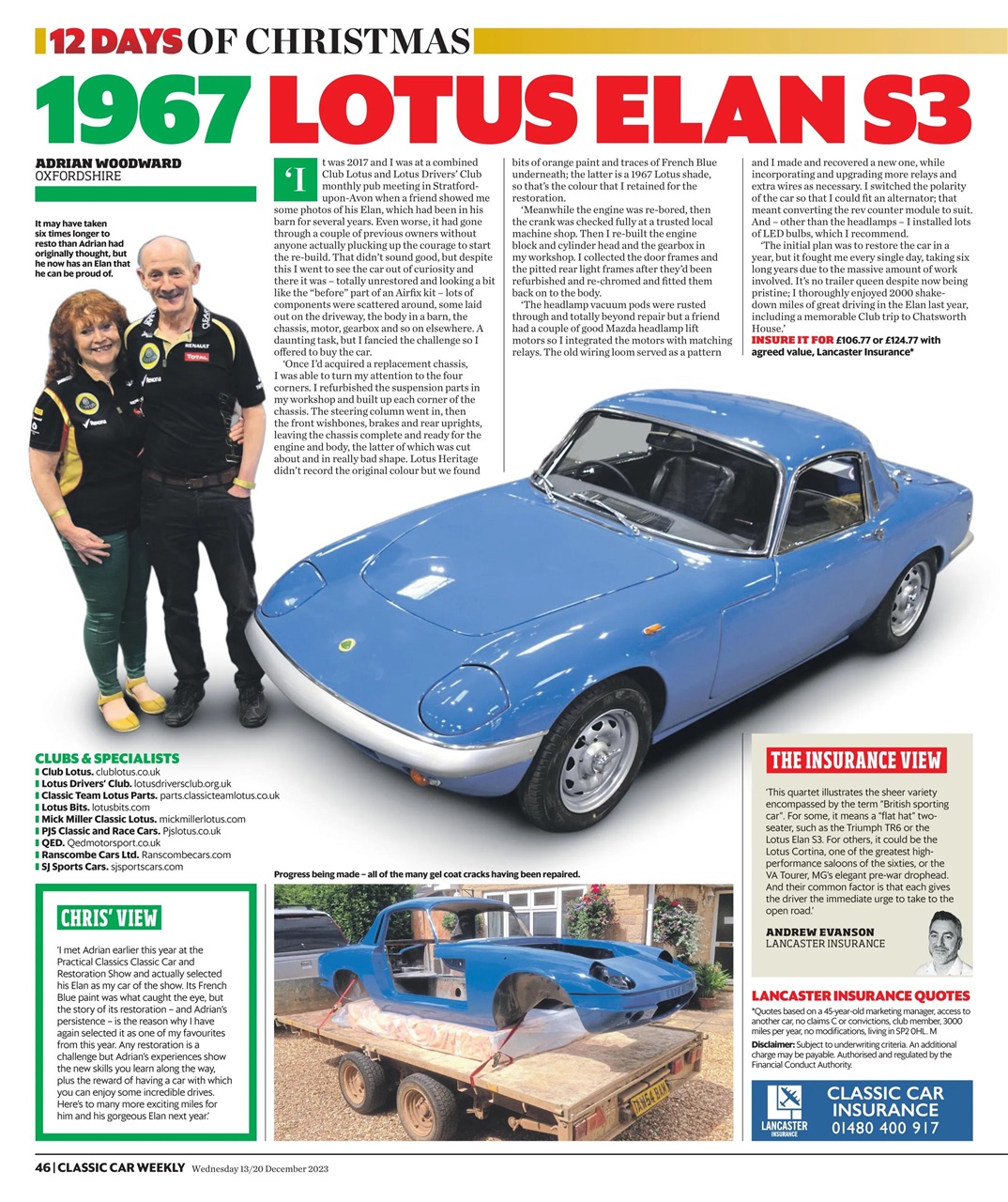 Classic Car Weekly Preview Pages