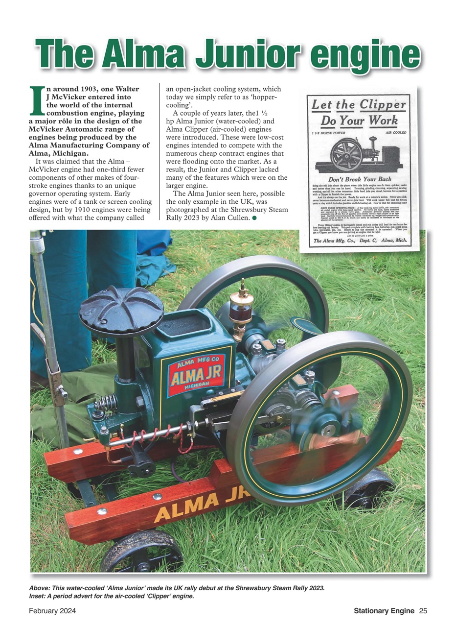 Stationary Engine Preview Pages