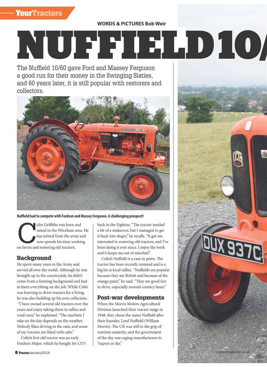 Tractor & Farming Heritage Magazine Preview Pages