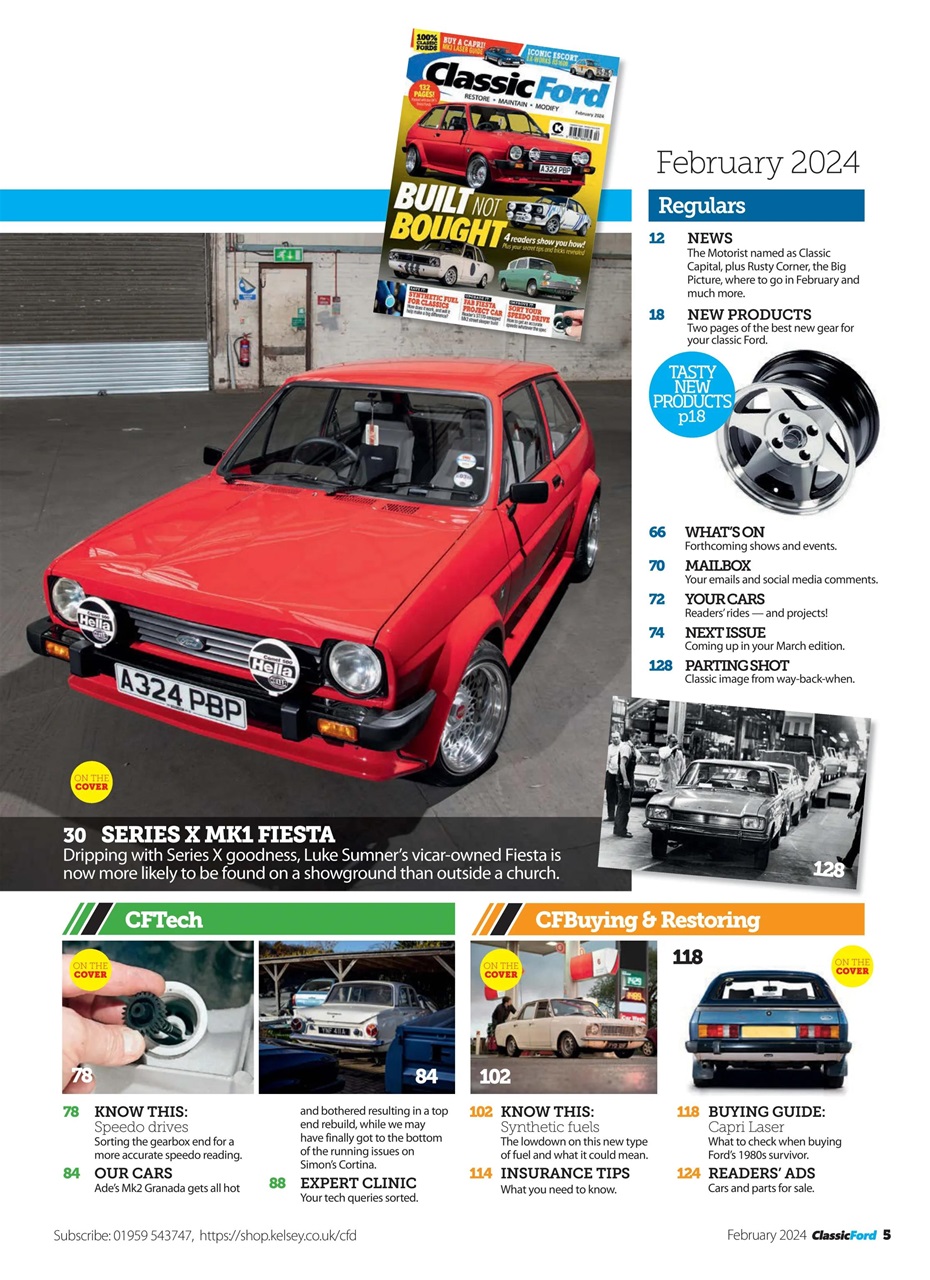 Classic Ford Preview Pages