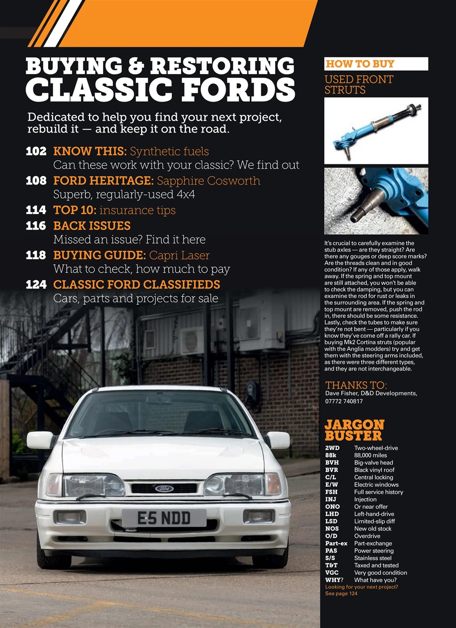 Classic Ford Preview Pages