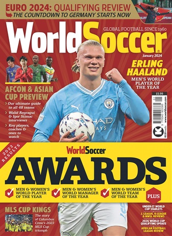 World Soccer issue Jan-24