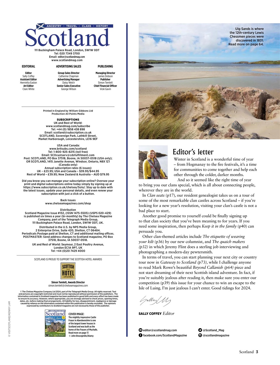 Scotland Magazine Preview Pages