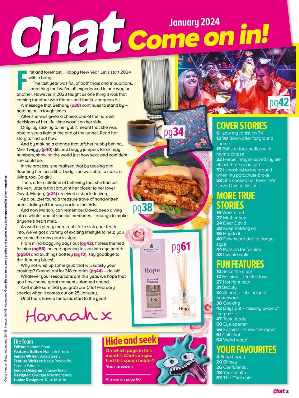 Chat Specials Preview Pages