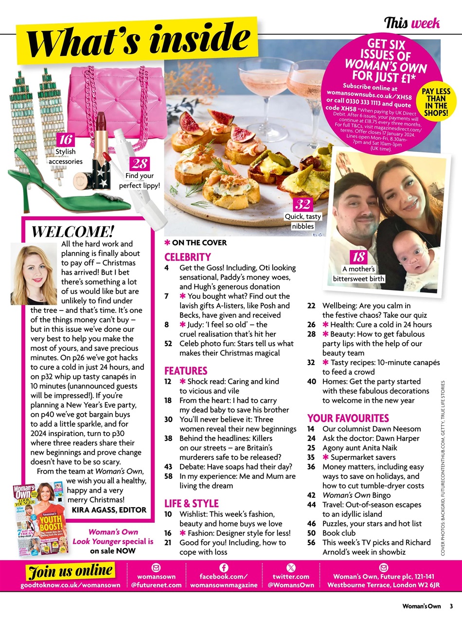 Woman's Own Preview Pages