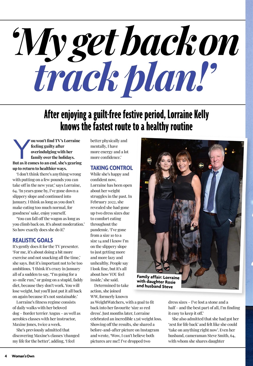 Woman's Own Lifestyle Special Preview Pages