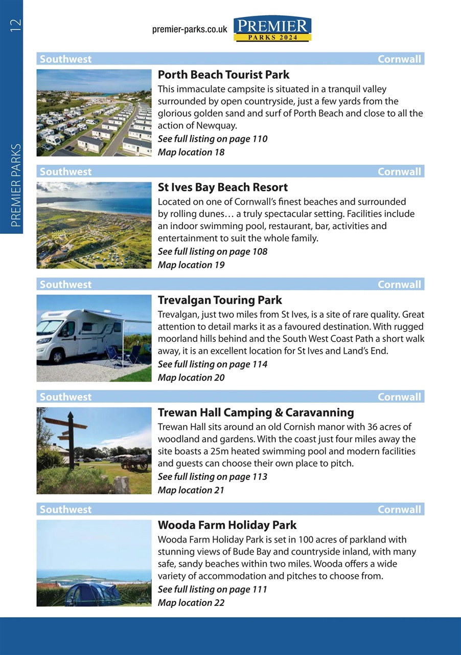 Camping Preview Pages