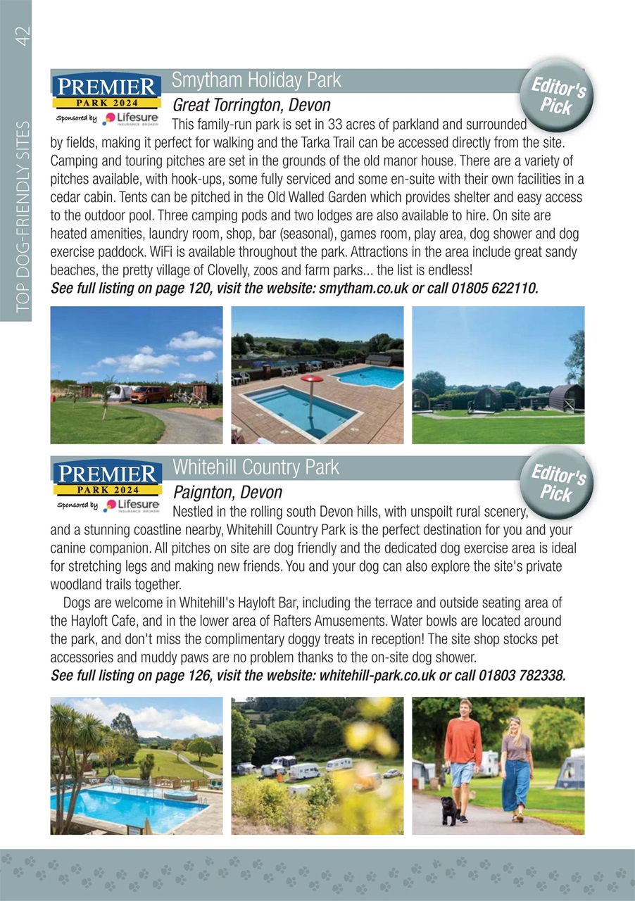 Camping Preview Pages