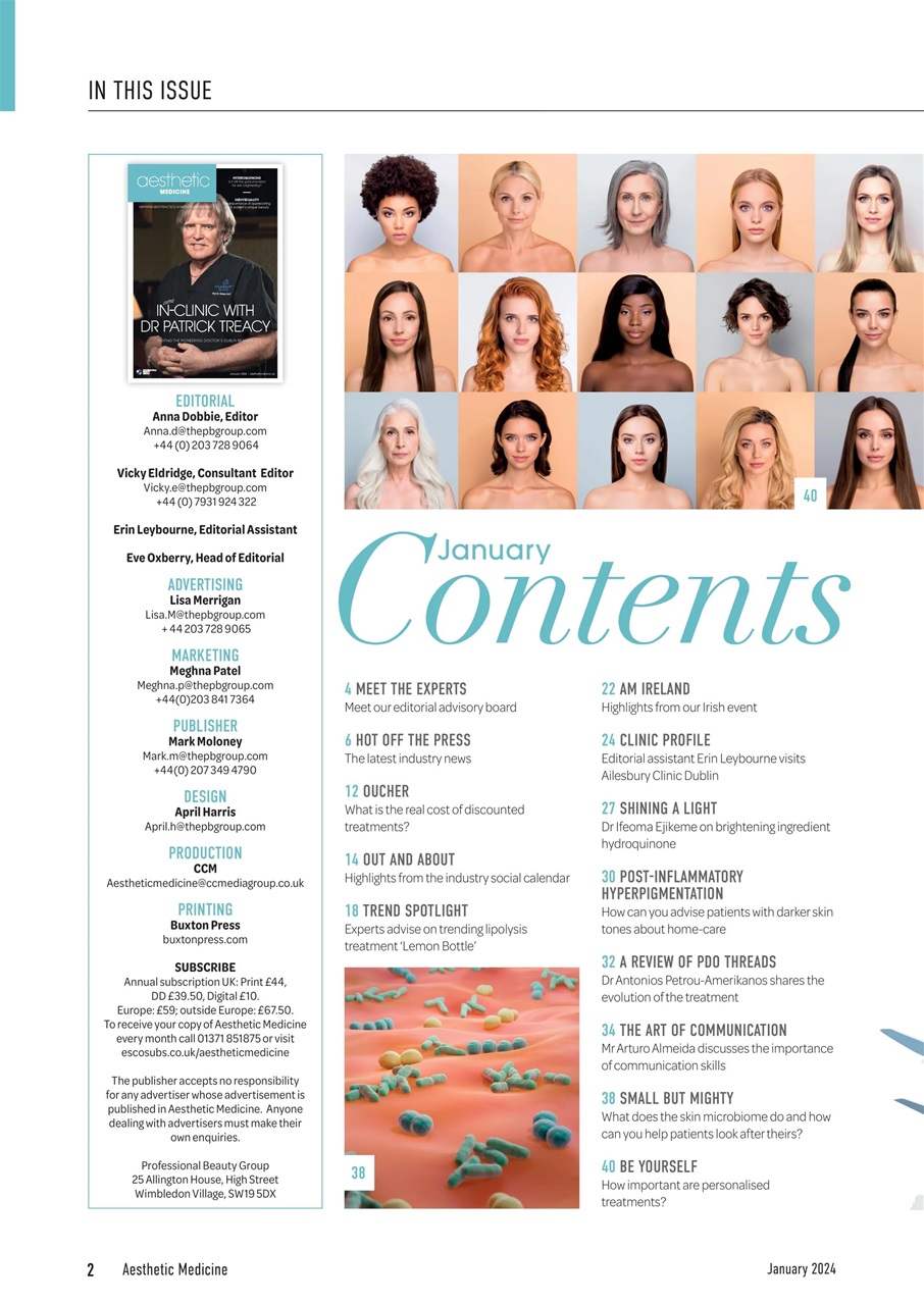 Aesthetic Medicine Preview Pages