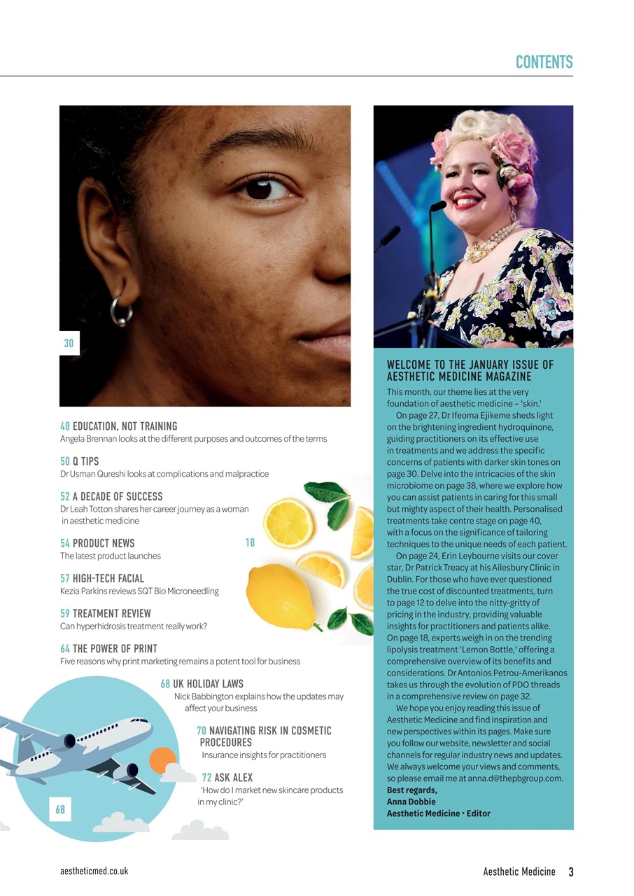 Aesthetic Medicine Preview Pages