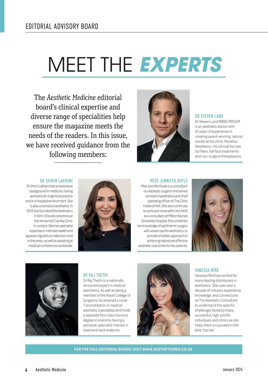 Aesthetic Medicine Preview Pages