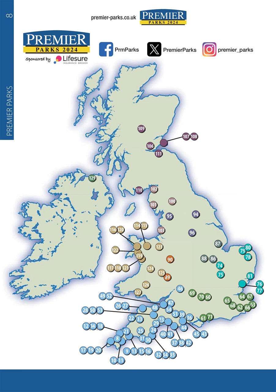 Campsite Finder Preview Pages