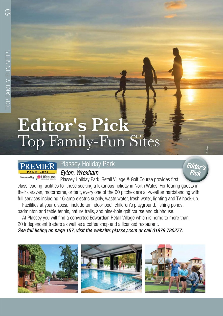 Campsite Finder Preview Pages