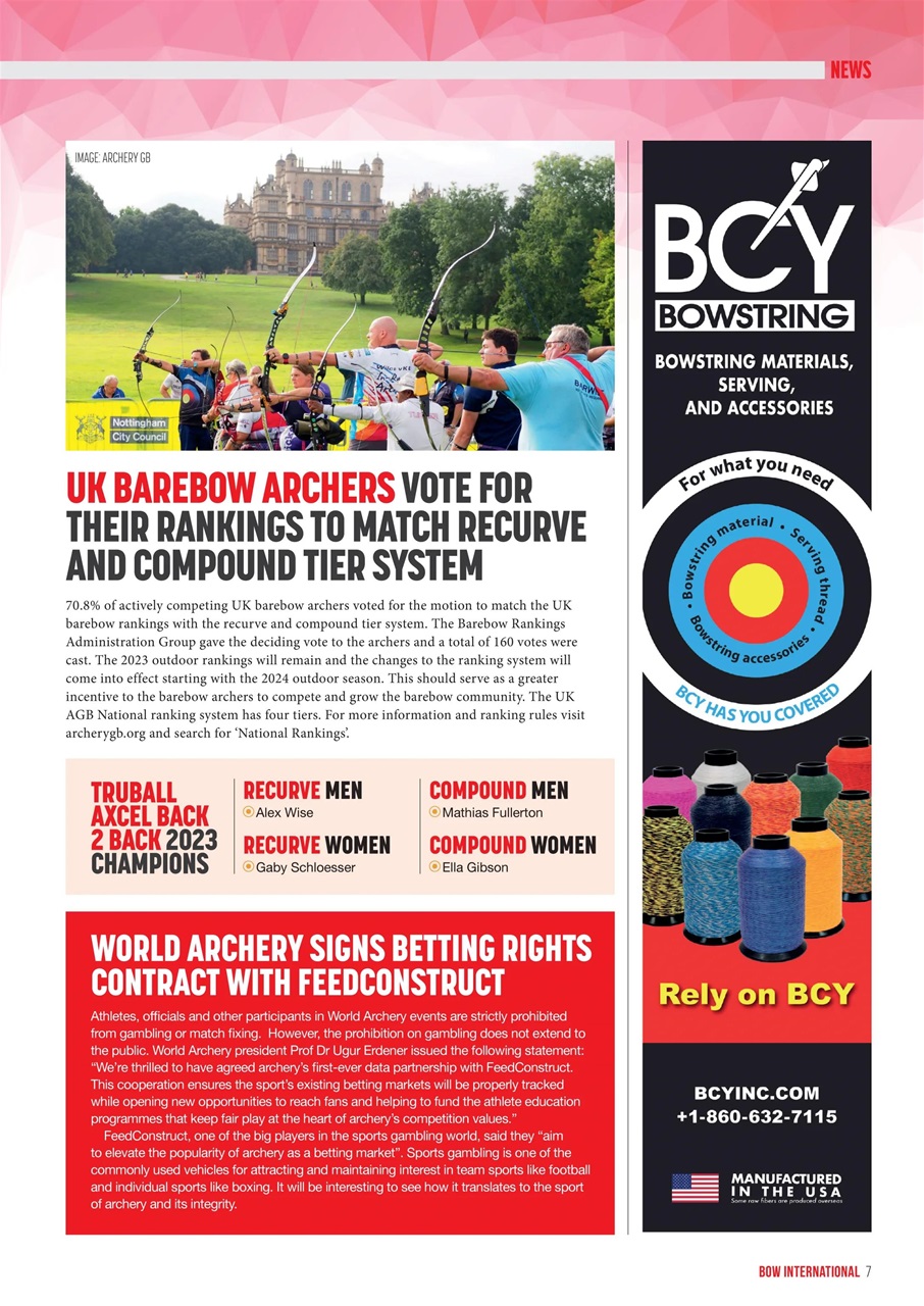 Bow International Preview Pages