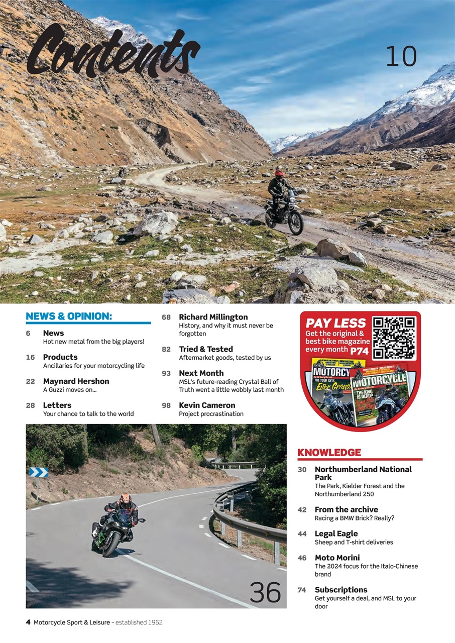 Motorcycle Sport & Leisure Preview Pages