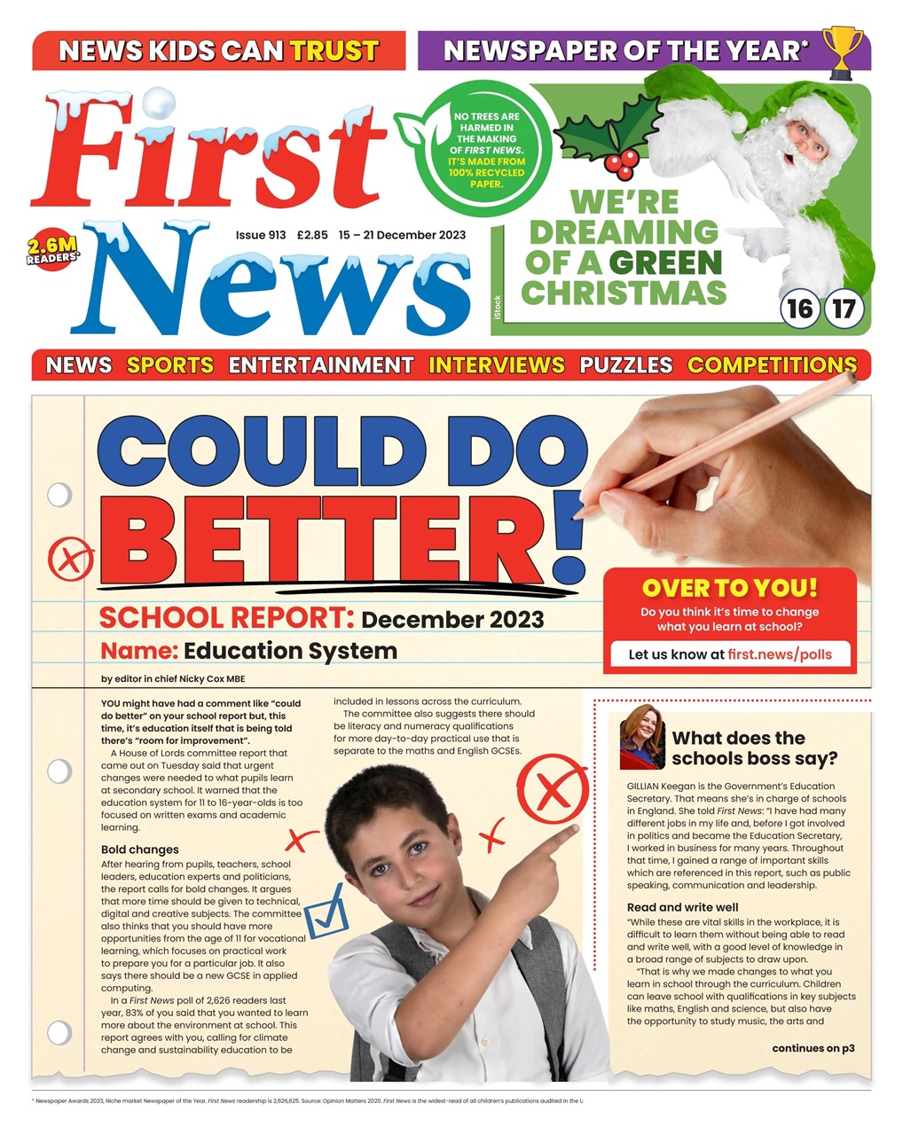 First News Preview Pages