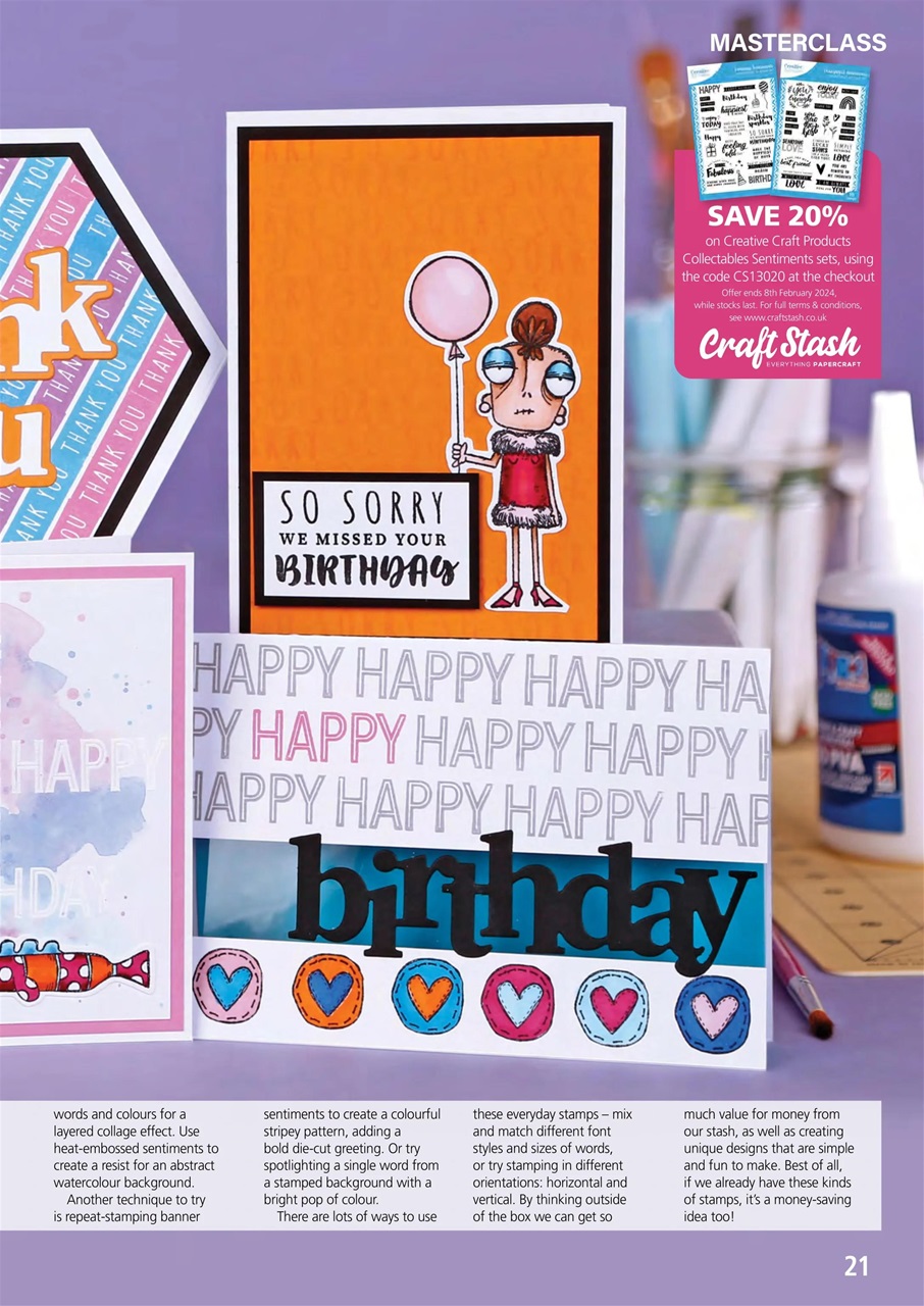 Creative Stamping Preview Pages