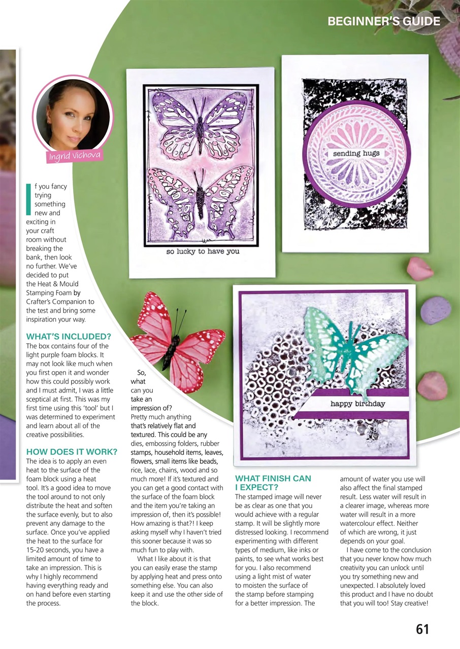 Creative Stamping Preview Pages