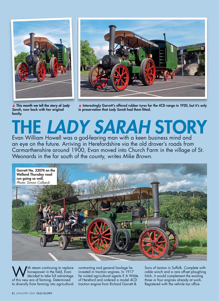 Old Glory Magazine Preview Pages