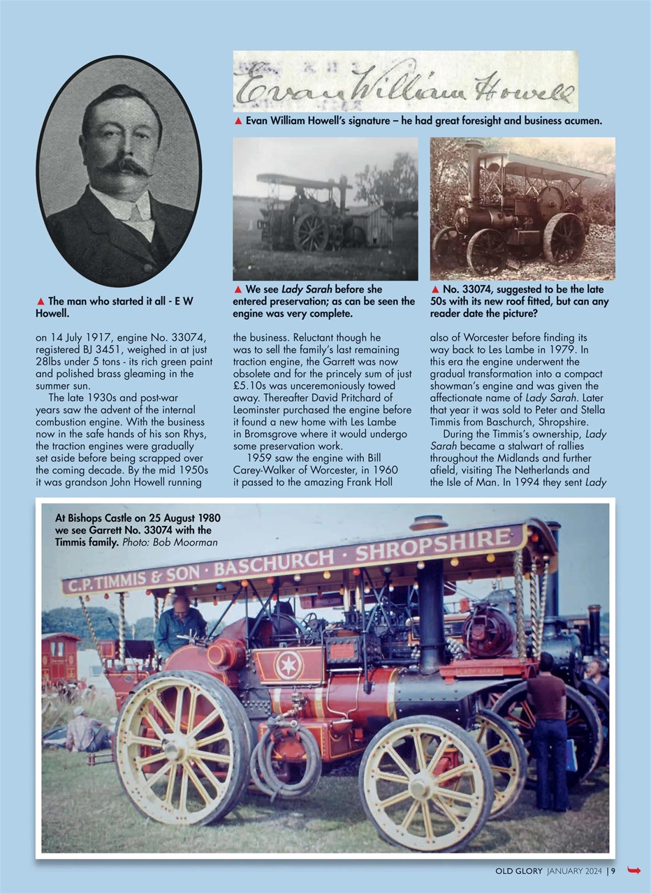 Old Glory Magazine Preview Pages