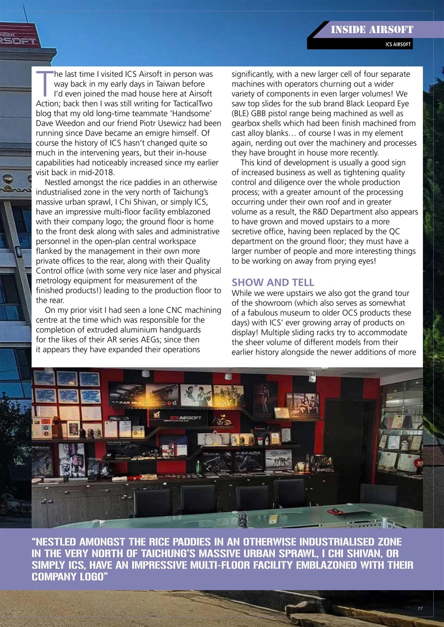 Airsoft Action Preview Pages