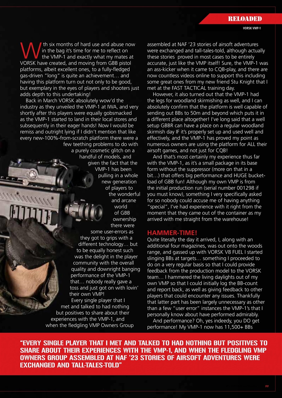 Airsoft Action Preview Pages