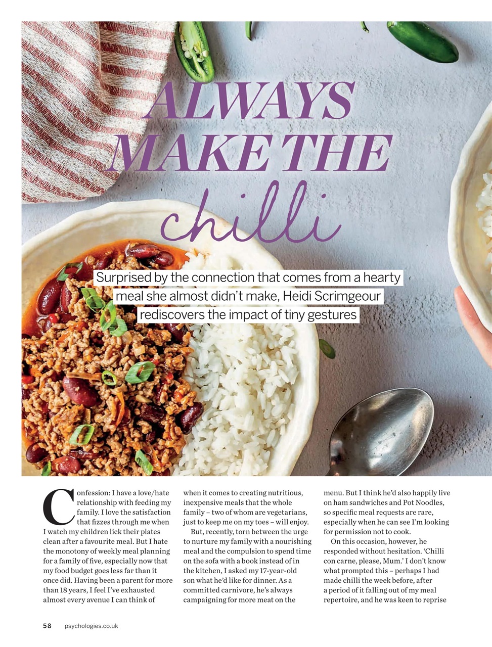 Psychologies Preview Pages