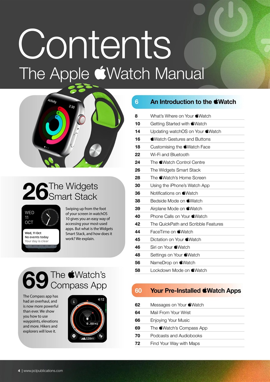 Apple Watch The Complete Manual Preview Pages