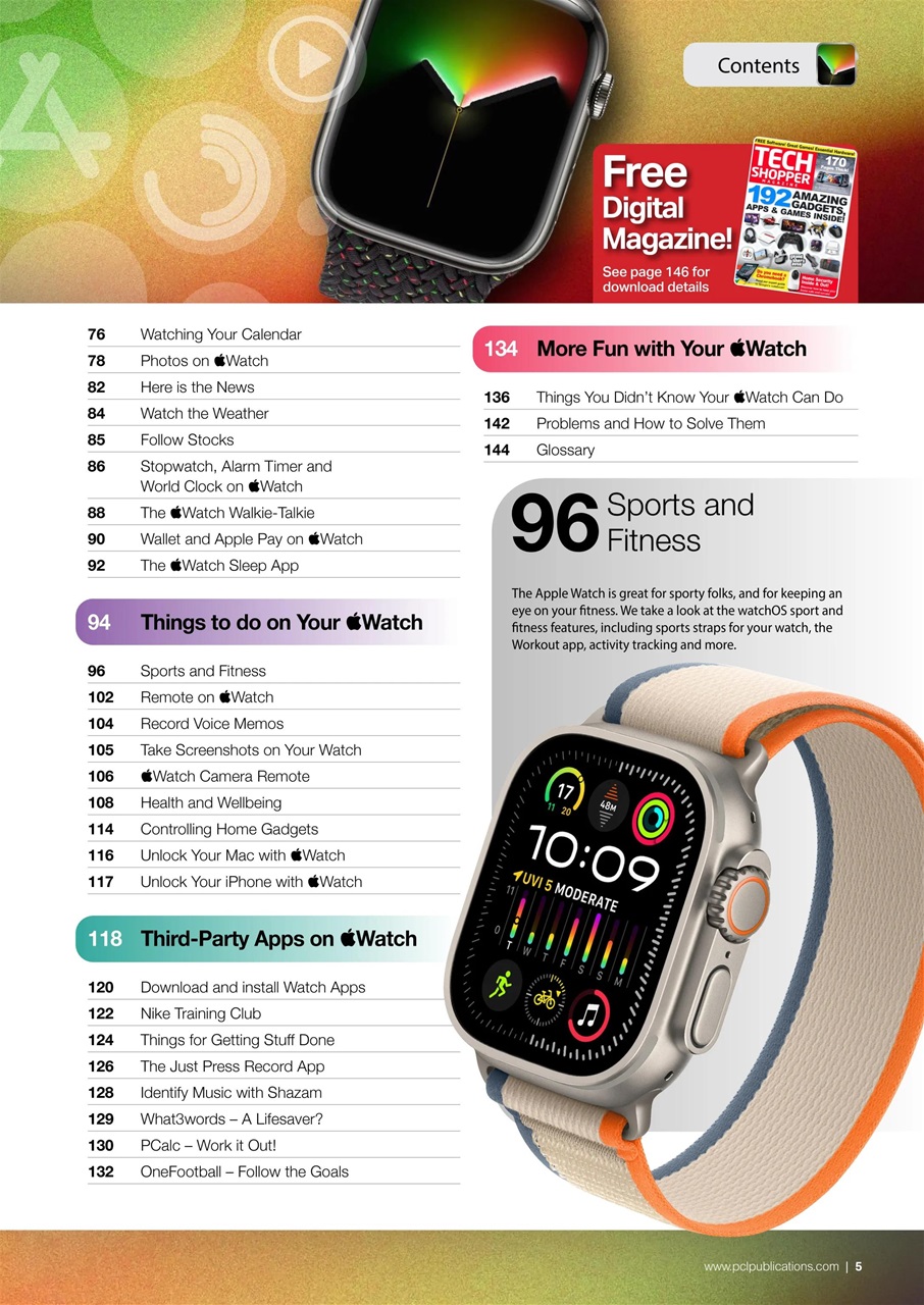 Apple Watch The Complete Manual Preview Pages