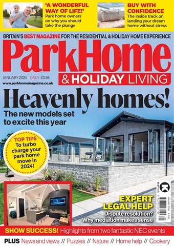 Park Home & Holiday Living issue Jan-2024