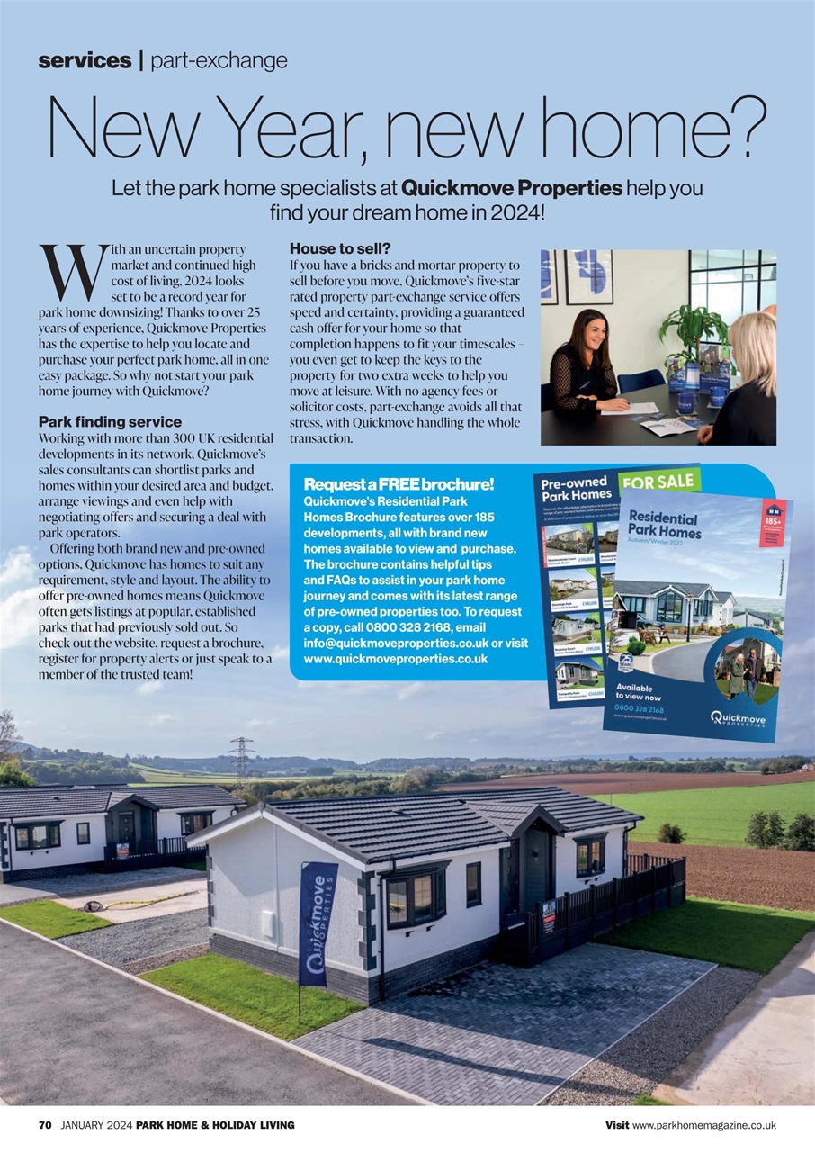 Park Home & Holiday Living Preview Pages