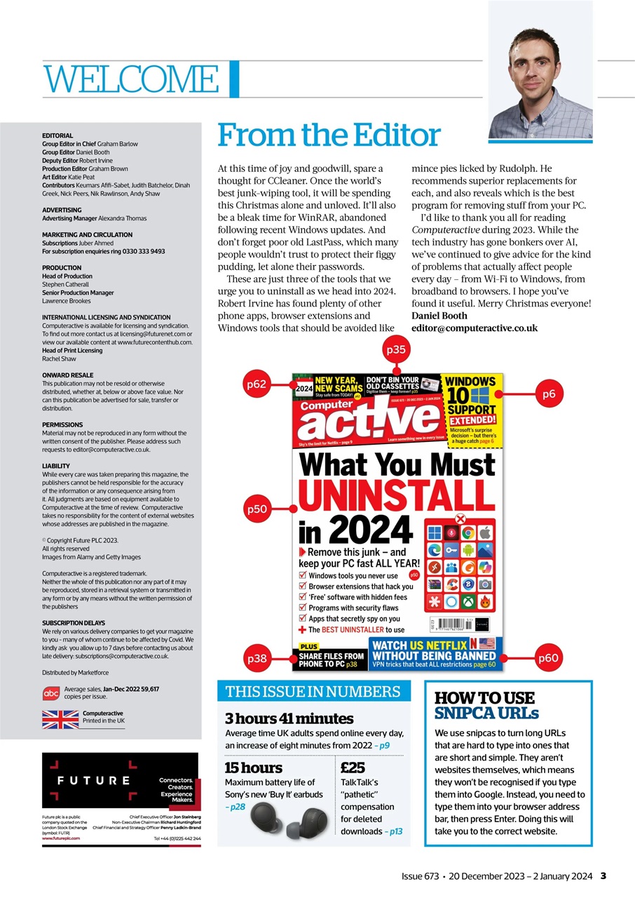 Computer Active Preview Pages