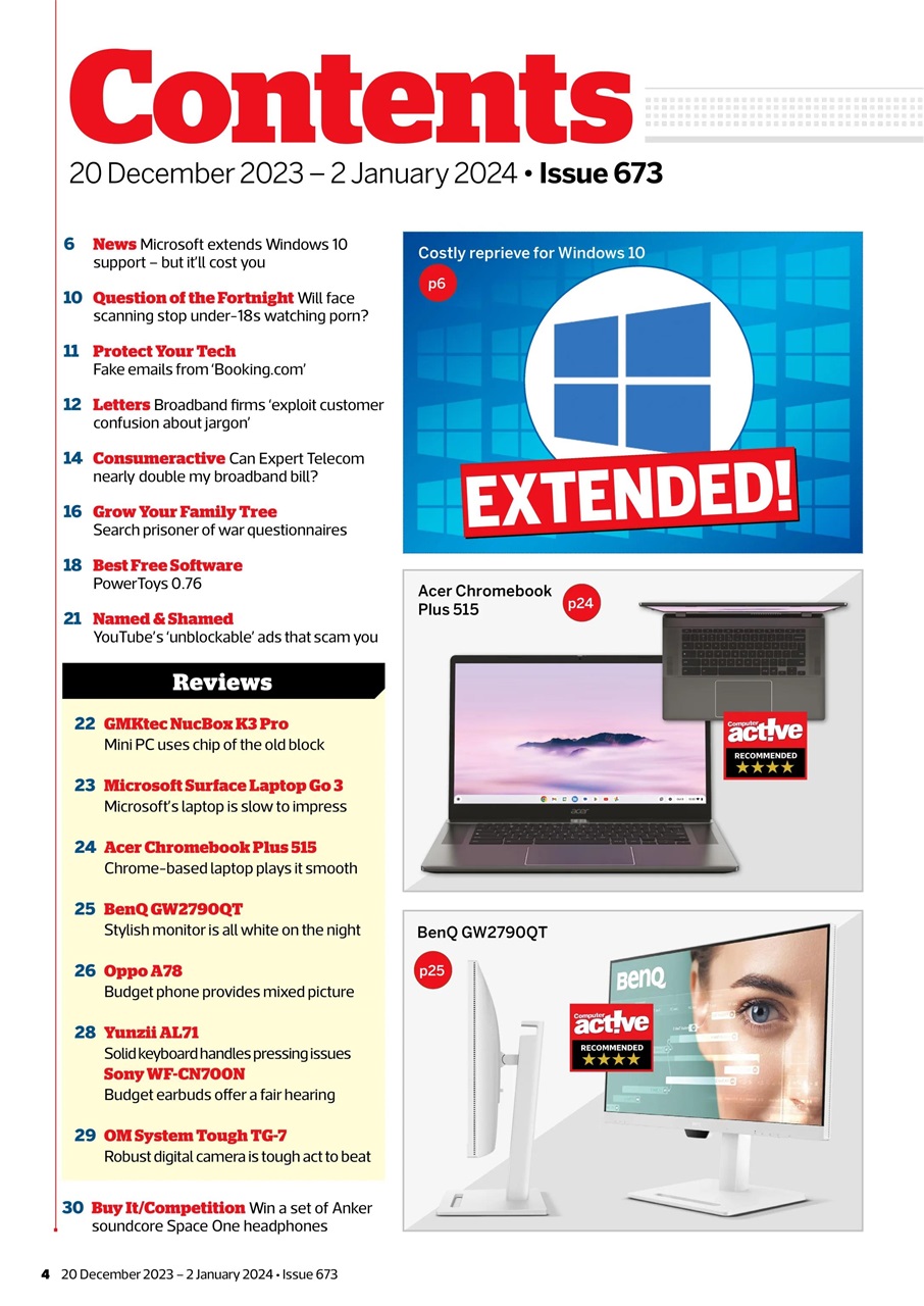 Computer Active Preview Pages