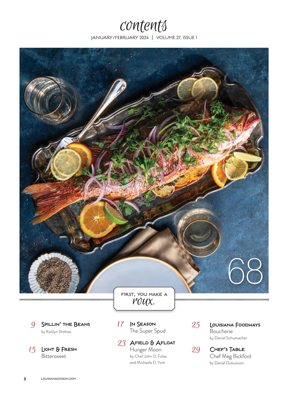 Louisiana Cookin’ Preview Pages