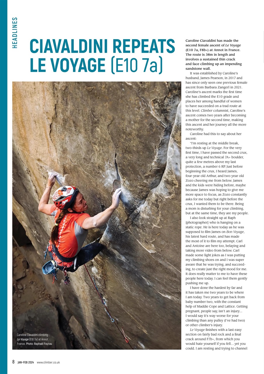 Climber Preview Pages