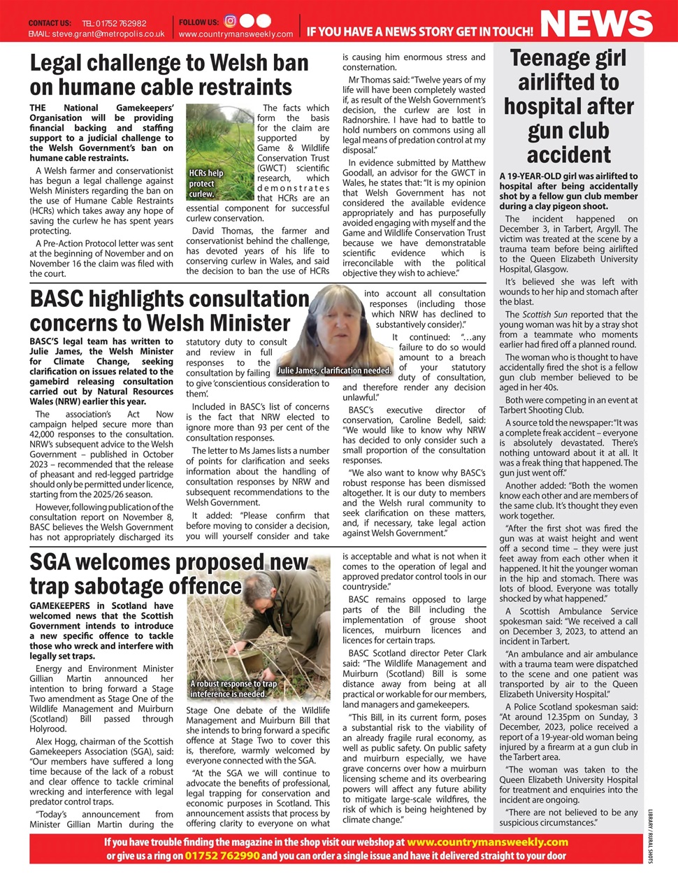 Countryman's Weekly Preview Pages