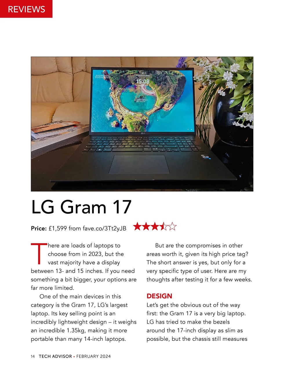 Tech Advisor Preview Pages