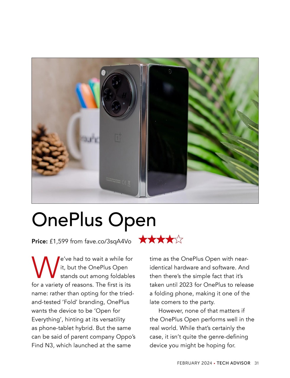 Tech Advisor Preview Pages