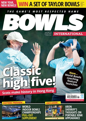 Bowls International issue January 2024
